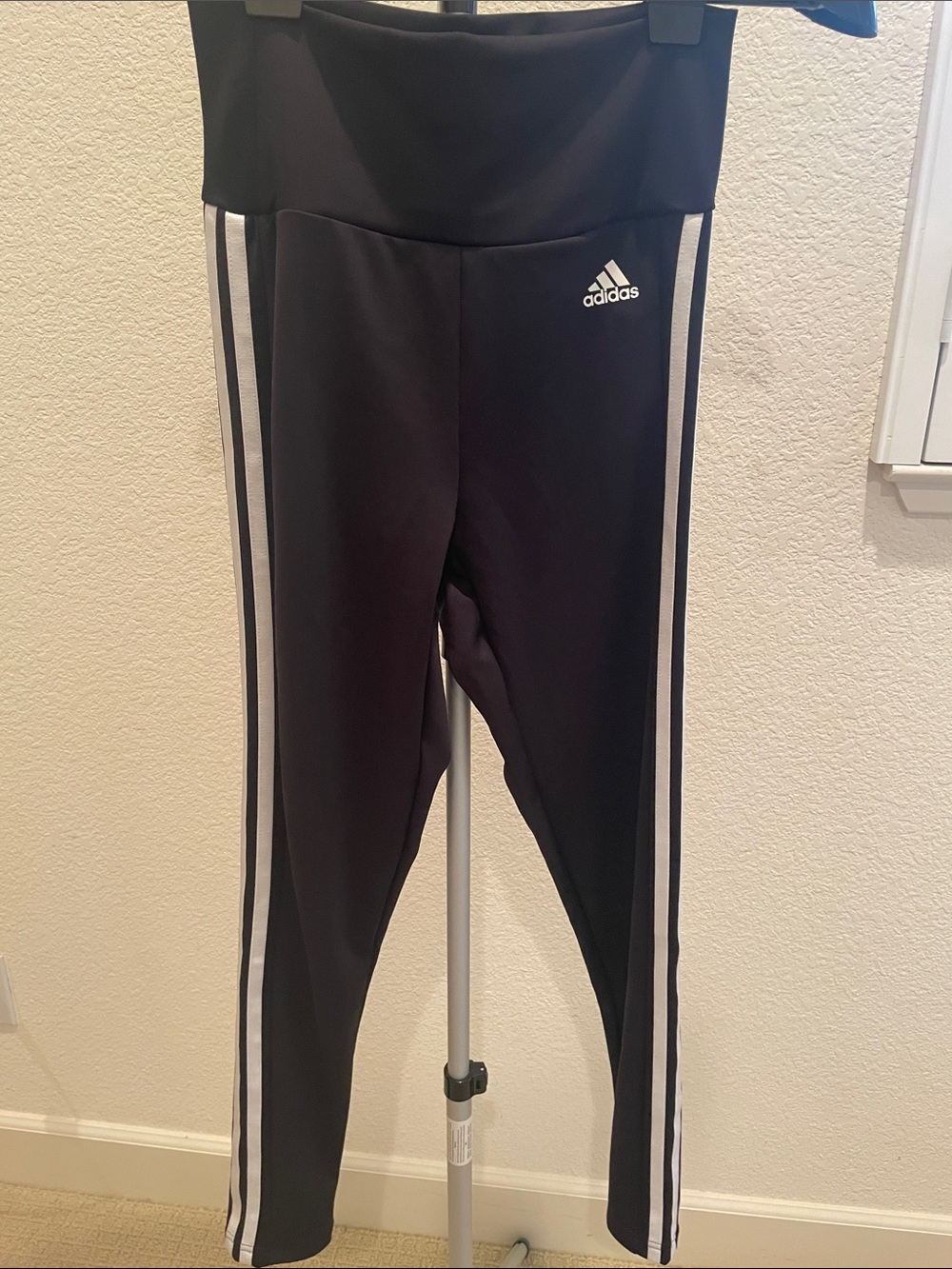 adidas Black High-Waist AEROREADY Leggings